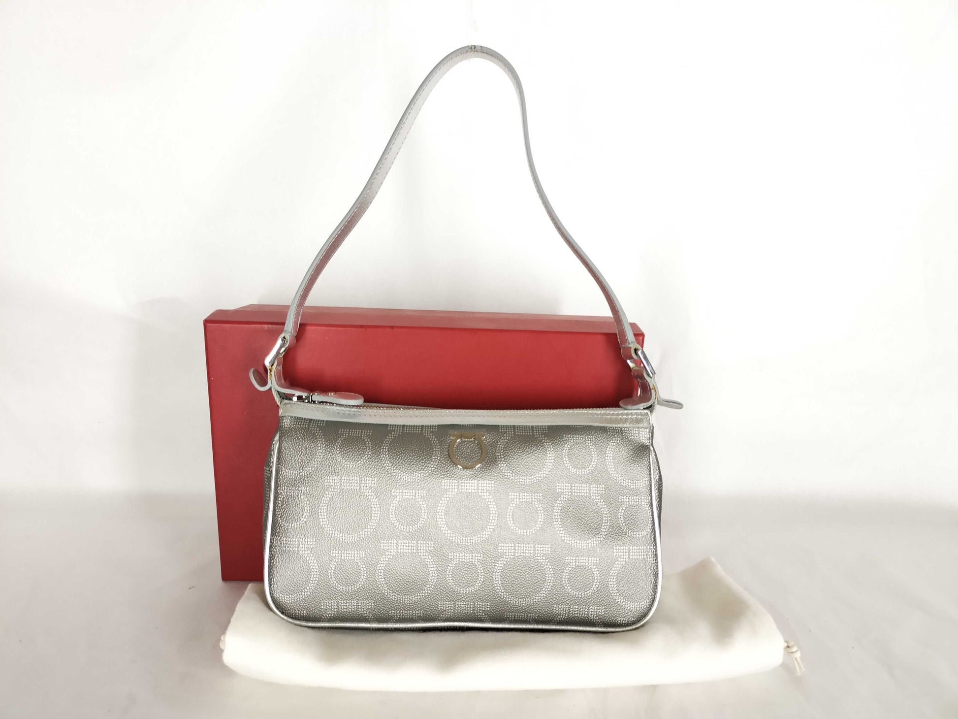 Salvatore Ferragamo Gancini Ferragamo Shoulder Bag