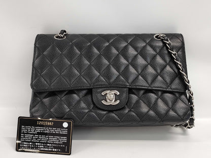 CHANEL CHANEL Matelasse Shoulder Bag Caviar Skin Shoulder Bag