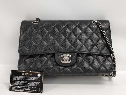 CHANEL CHANEL Matelasse Shoulder Bag Caviar Skin Shoulder Bag