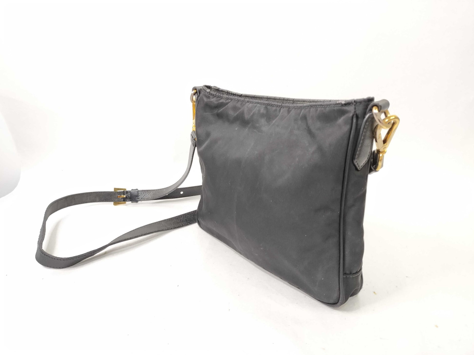 PRADA Nylon PRADA Shoulder Bag Nylon Black Shoulder Bag
