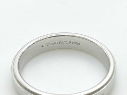 Tiffany & Co. Milgrain PT950 7.8g Ring 