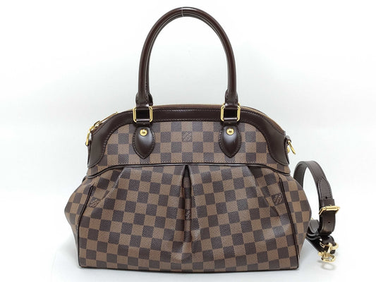 LOUIS VUITTON Damier Trevi PM 2-way handbag N51997 TH1008