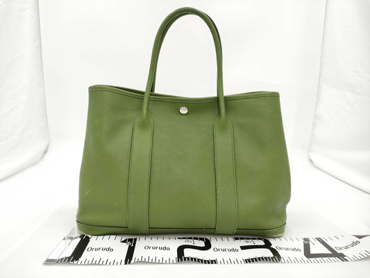HERMES Garden Party PM Negonda Handbag with M Stamp