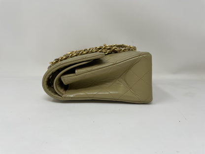 CHANEL CHANEL Shoulder Bag Matelasse Double Flap Beige Shoulder Bag
