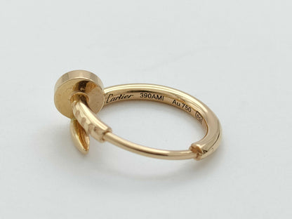 Cartier Juste un Clou single earrings in PG Au750, 1.1g 