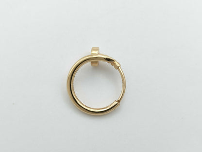 Cartier Juste un Clou single earrings in PG Au750, 1.1g 