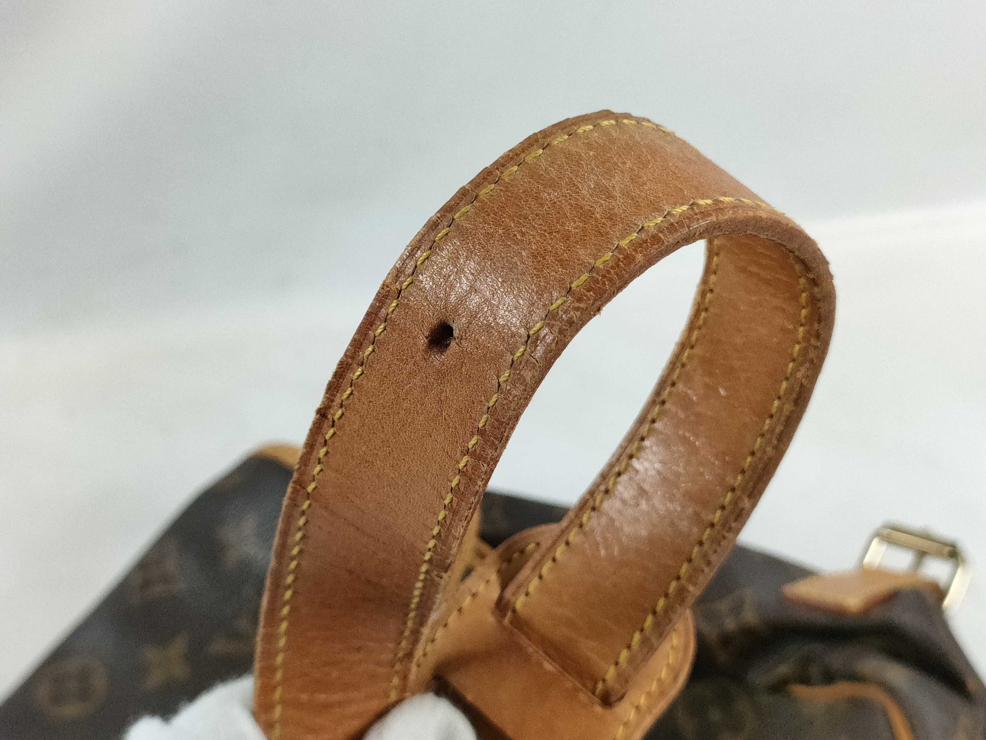 LOUIS VUITTON Monogram Saumur Monogram Shoulder Bag