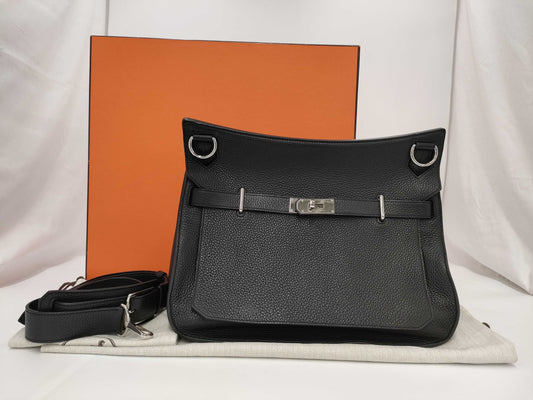 HERMES Zipper 34 Shoulder Bag