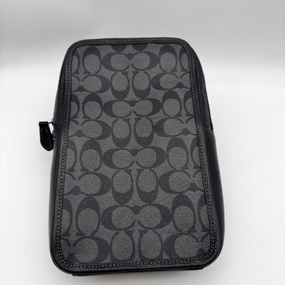 COACH Body Bag Black Size: Approx. W17 No Accessories Shoulder Bag