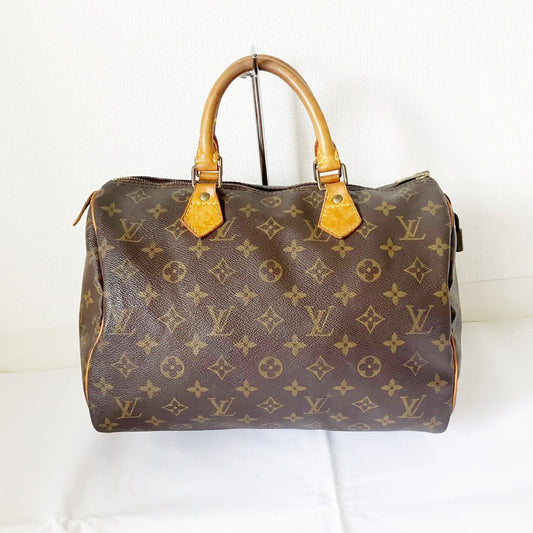 LOUIS VUITTON LOUIS VUITTON Monogram Speedy 30 Handbag
