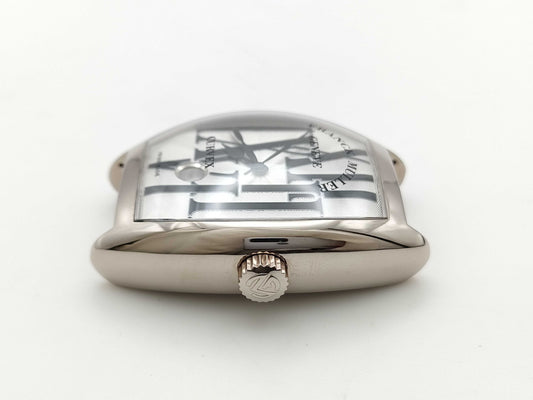 FRANCK MULLER FRANCK MULLER Tonneau Curvex 7880SCDTRAL No.67 Automatic 18K White Gold Men's Watch