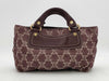 CELINE Paris Macadam Boogie Handbag Canvas Brown Handbag