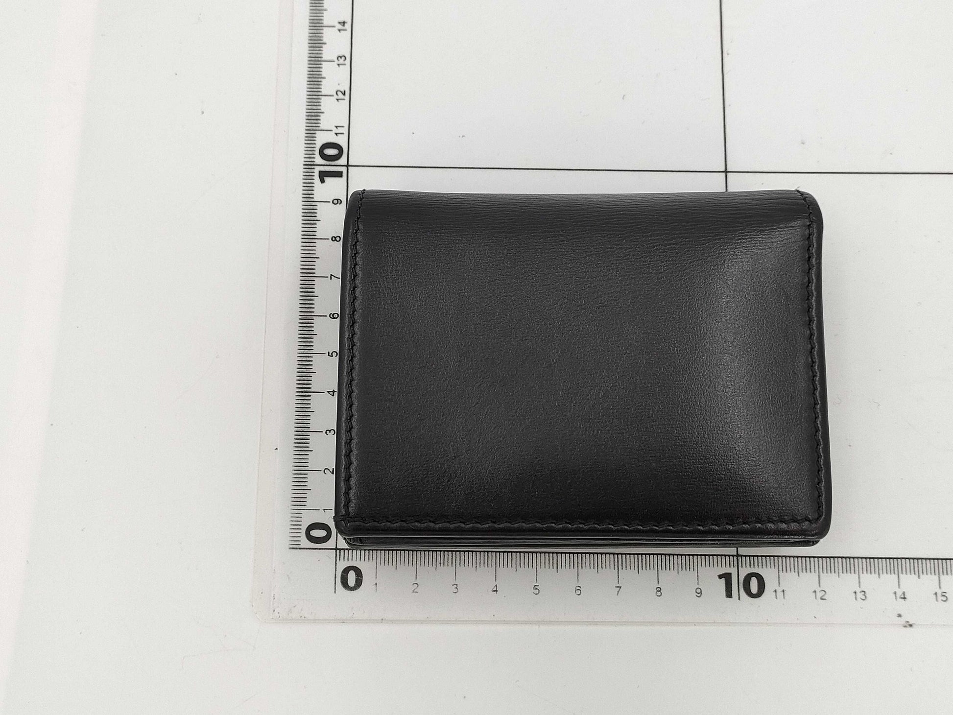 GUCCI 621887 Horsebit Bifold Wallet in Black Leather