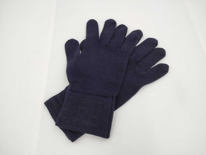 FENDI Zucca Gloves Navy Other Accessories