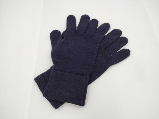 FENDI Zucca Gloves Navy Other Accessories