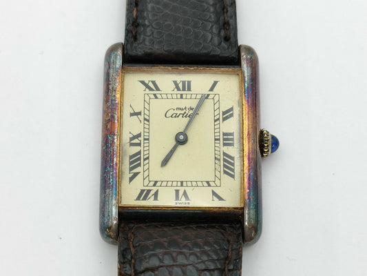 Cartier Must Tank 6170326 Manual Winding Women's Watch