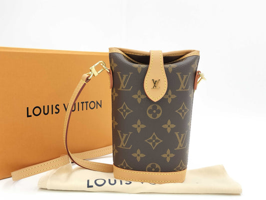 LOUIS VUITTON Monogram Field Me Pouch M80874/RFID Box, Dust Bag, Shoulder Bag