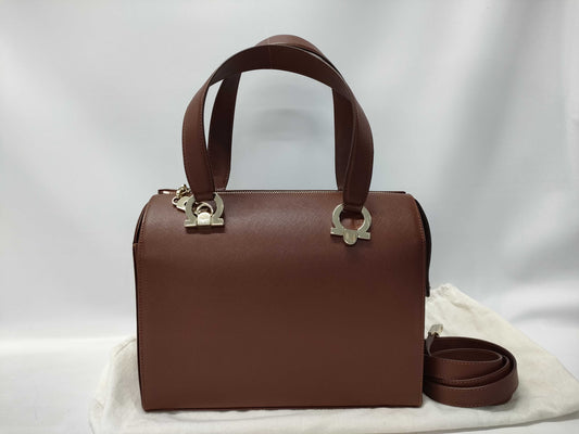 Salvatore Ferragamo Gancini Handbag with Missing Handle, Dust Bag