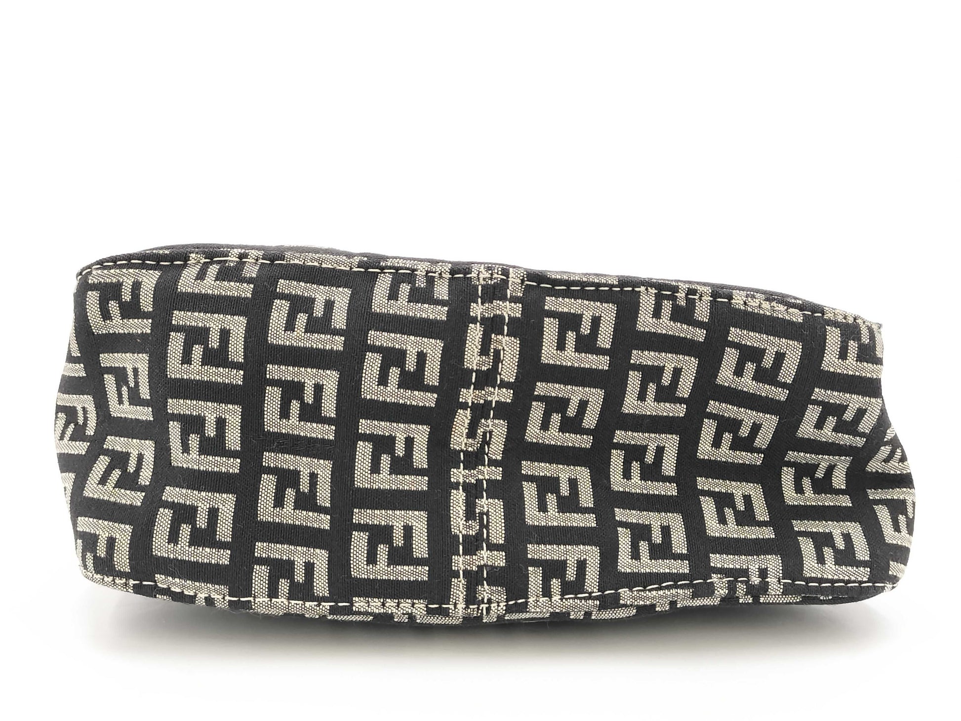 FENDI Zucchino Handbag Hand Pouch Handbag
