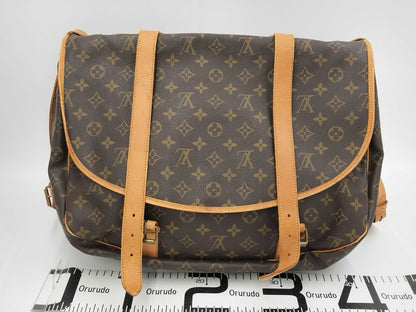 LOUIS VUITTON Monogram Saumur 43 M42252/AR0812 Shoulder Bag