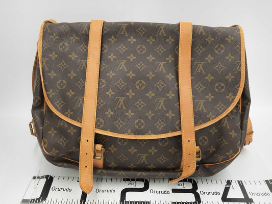 LOUIS VUITTON Monogram Saumur 43 M42252/AR0812 Shoulder Bag