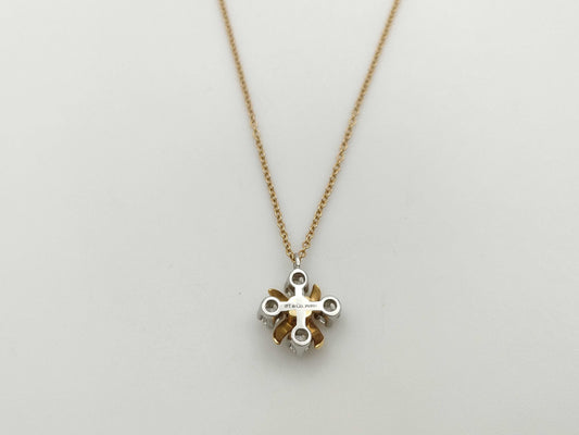 Tiffany & Co. Schlumberger 4PD AU750/PT950 3.6g Necklace 