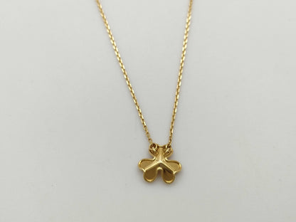 Van Cleef & Arpels Frivole Mini 1PD Yellow Gold AU750 3.2g Necklace 