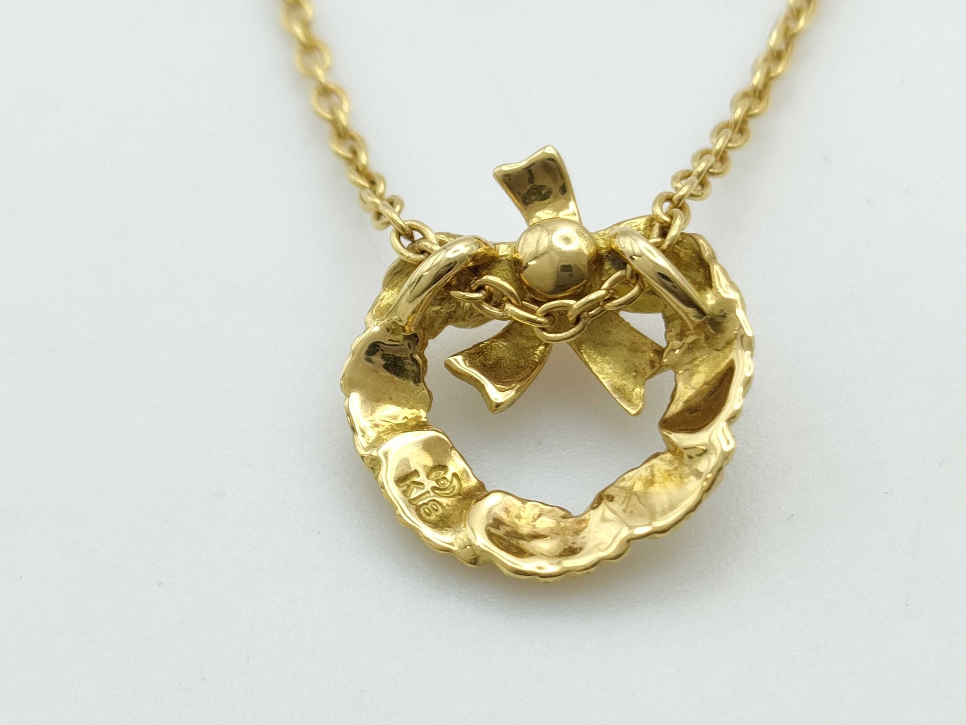 TASAKI Pearl Necklace, approx. 3.0mm diameter, 18K gold, 3.5g 