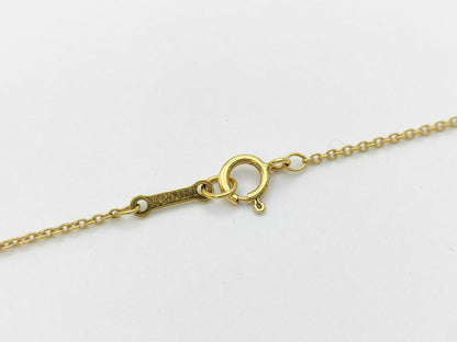 Tiffany & Co. Bean Large Necklace in Yellow Gold 750, 7.4g 