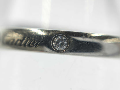 Cartier Ballerina Curve #48 3PD PT950 3.3g Ring 