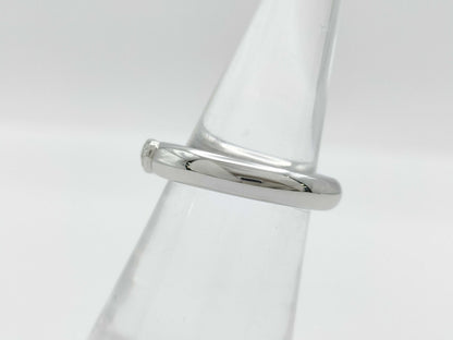 Tiffany & Co. Friendship Diamond Ring, WG 750, 4.8g 