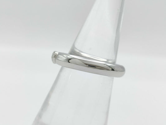 Tiffany & Co. Friendship Diamond Ring, WG 750, 4.8g 