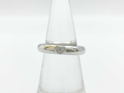 Tiffany & Co. Friendship Diamond Ring, WG 750, 4.8g 