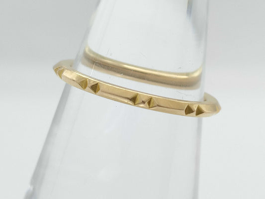 Tiffany & Co. True Band Yellow Gold AU750 1.9g Ring 