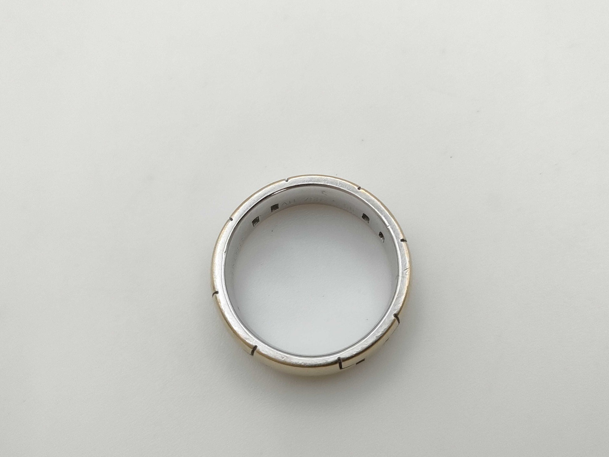 HERMES Hercules #56 WG AU750 11.3g Ring 