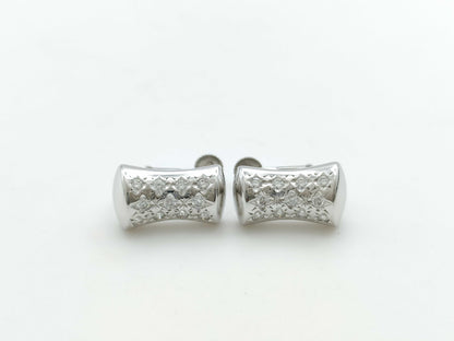 TASAKI D0.15ct/0.15ct K18WG 6.3g Earrings 