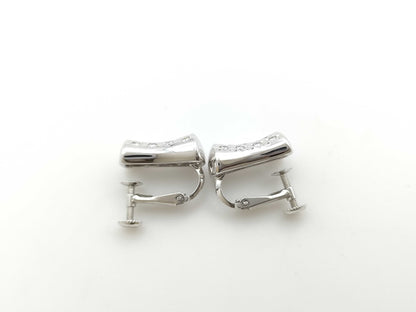 TASAKI D0.15ct/0.15ct K18WG 6.3g Earrings 