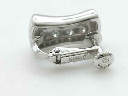 TASAKI D0.15ct/0.15ct K18WG 6.3g Earrings 