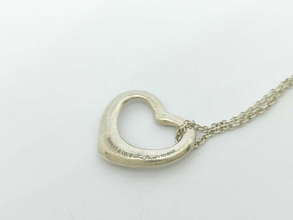 Tiffany & Co. Tiffany & Co. Open Heart Tiffany Open Heart Necklace SV925 6.6g Necklace Necklace