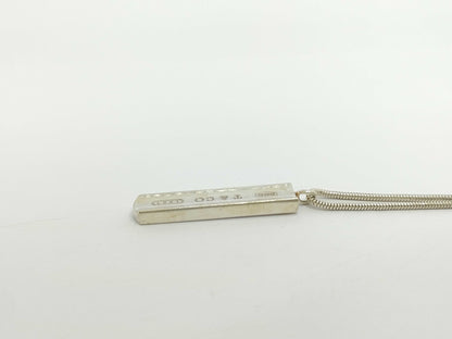 Tiffany & Co. Tiffany & Co. 1837 Narrow Tag Necklace, SV925, 13.5g