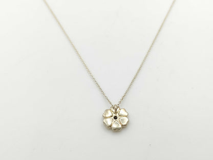 Tiffany & Co. Crown of Hearts 1PD 925 2.6g Necklace 