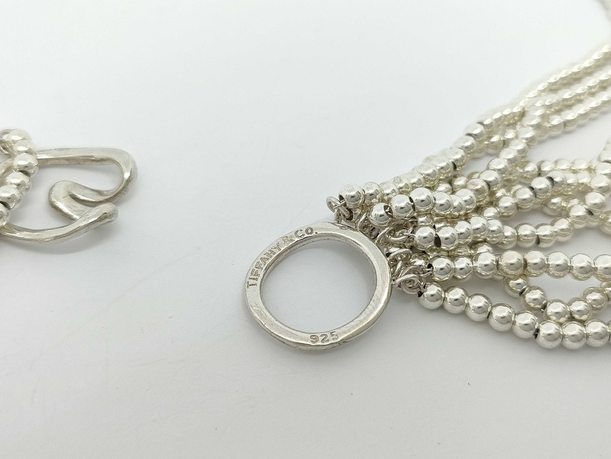 Tiffany & Co. Tiffany & Co. 10-Strand Tiffany Ball Necklace, SV925, 75.8g
