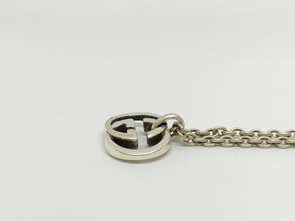 GUCCI Interlocking G SV925 26.3g Necklace