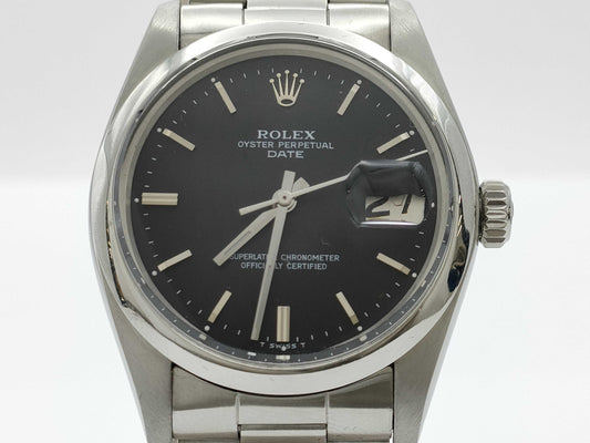 ROLEX 1500 5588613 Black Dial Men's Watch