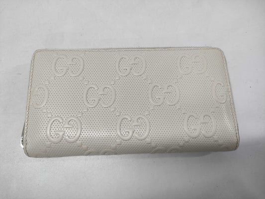 GUCCI GG Embossed Long Wallet