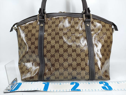 GUCCI GG Crystal 2-Way Bag 341503 Tote Bag