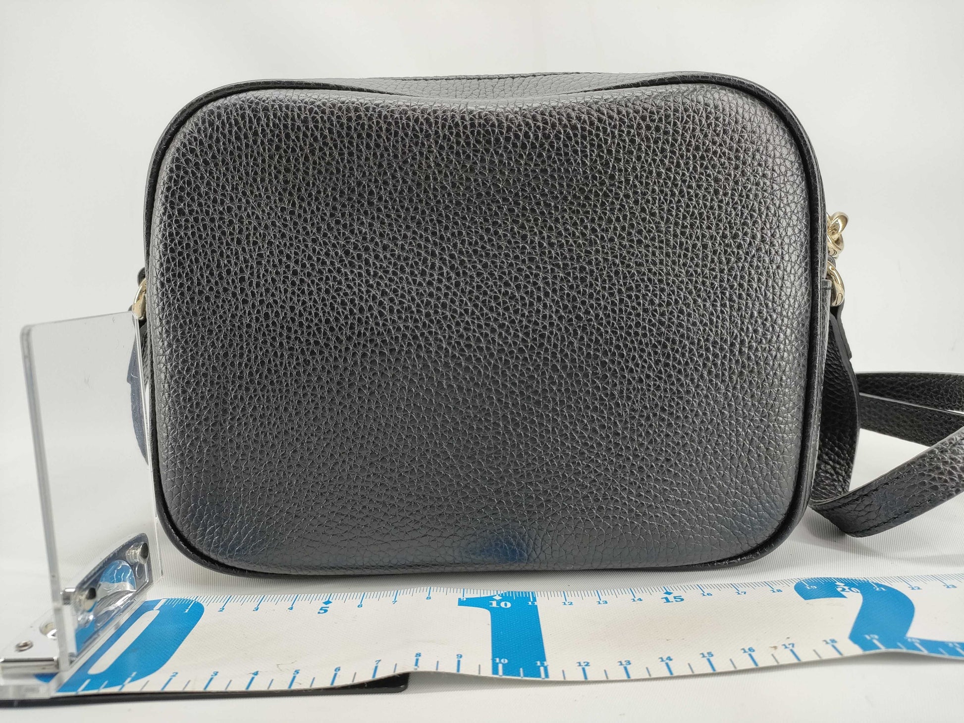 GUCCI Soho Shoulder Bag, Black, 308364