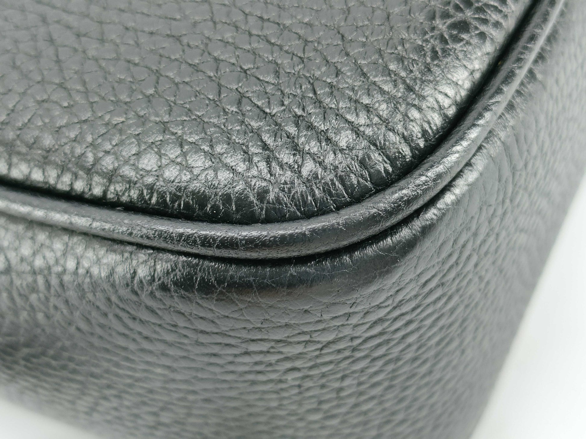 GUCCI Soho Shoulder Bag, Black, 308364