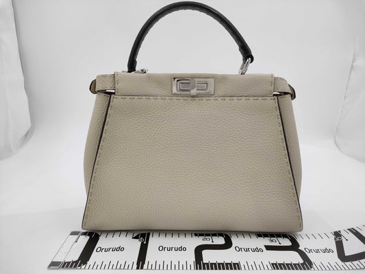 FENDI Peekaboo Selleria Handbag with Receipt