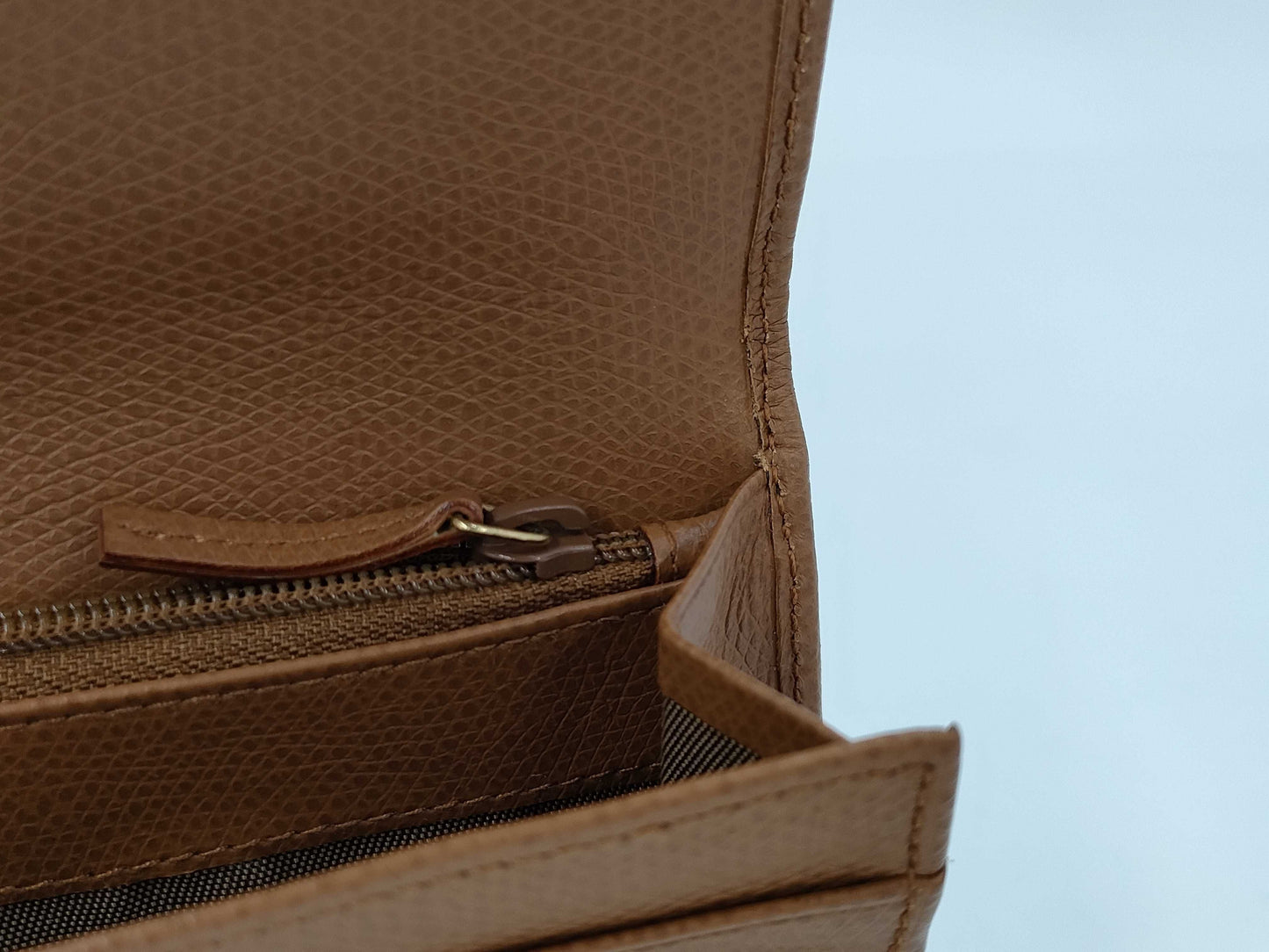 BVLGARI Grained Leather Wallet